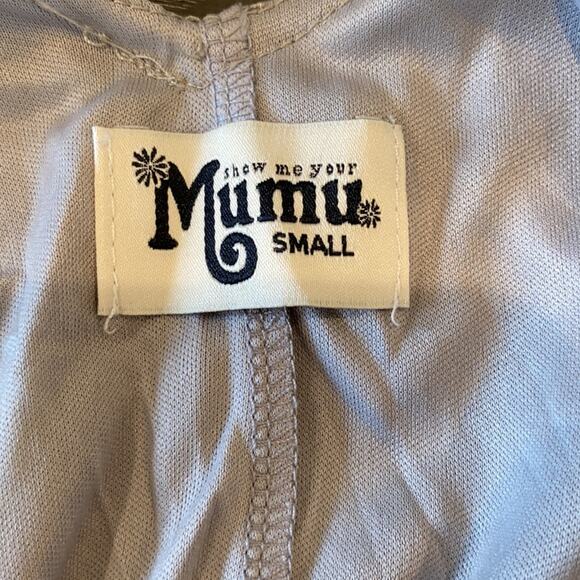 NWOT SHOW ME YOUR MUMU Kendal Maxi Show Me The Ring Crisp Small - Picture 5 of 8